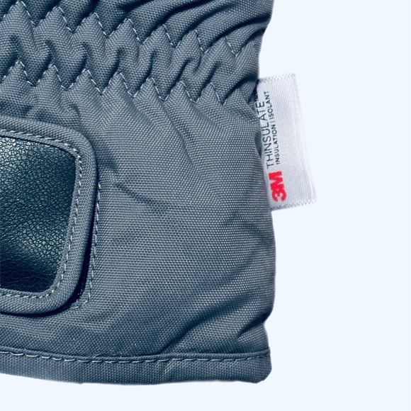 MCTI NWT Lightweight & Warm Men's Cold Weather Gloves Gray Black Men’s Size L - Picture 6 of 8